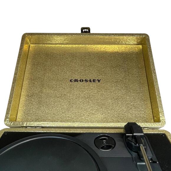 Crosley Cruiser Deluxe Portable 3 Speed Bluetooth Vinyl Record Player Turntable - Picture 4 of 9